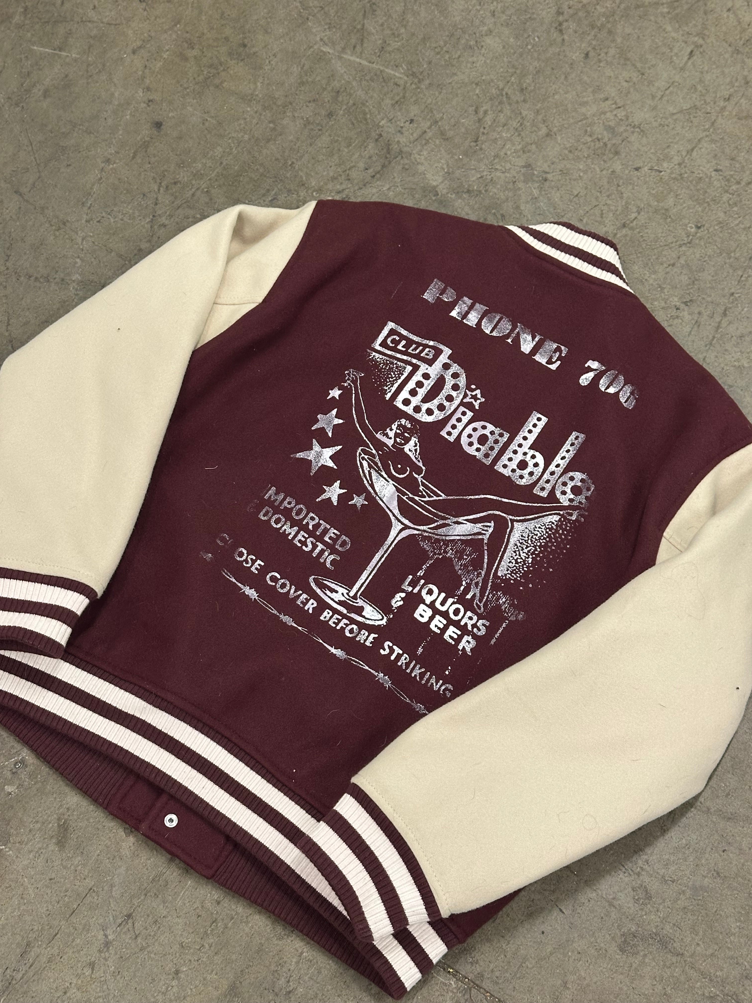 DEADSTAR COLLEGE JACKET (L)